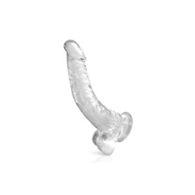 Gode jelly courbe transparent ventouse taille XL 22cm 